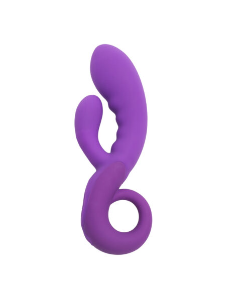 Vibromasseur  rabbit vaginal/anal octopus violet - Vibromasse