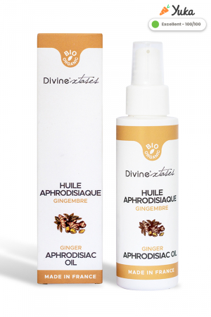 Huile de massage BIO Gingembre Ylang Ylang - Vibromasse