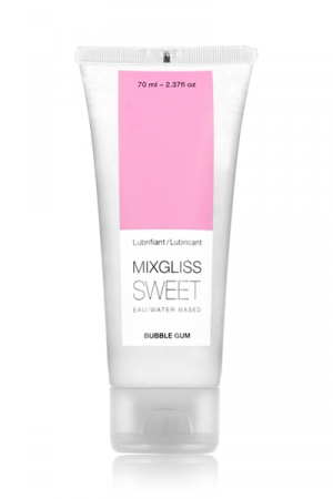 Mixgliss eau – Sweet Bubble Gum 70ml - Vibromasse