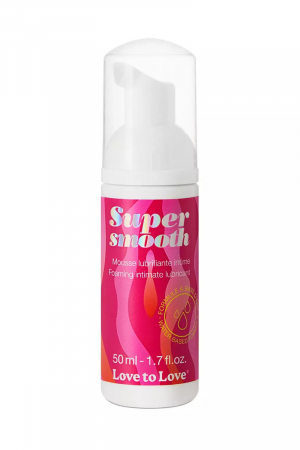 Mousse lubrifiante Super Smooth 50ml – Love to Love - Vibromasse