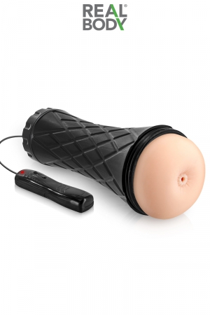 Masturbateur vibrant anus réaliste – Real Body - Vibromasse