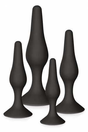 Coffret 4 soft plugs – Glamy - Vibromasse