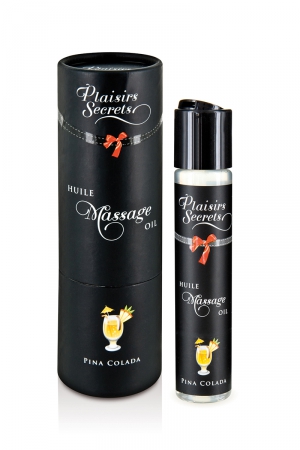 Huile de massage gourmande – Pina Colada - Vibromasse