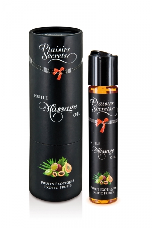 Huile de massage gourmande – Fruits Exotiques - Vibromasse