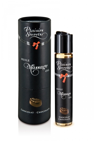 Huile de massage gourmande – Chocolat - Vibromasse