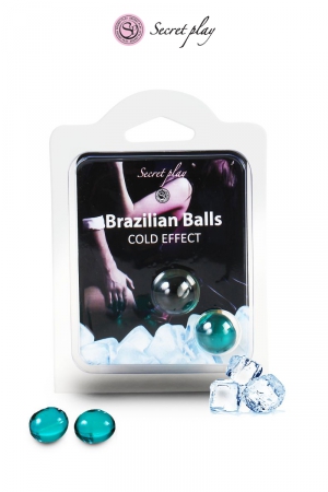 2 Brazilian Balls effet frais - Vibromasse