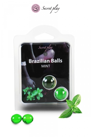 2 Brazilian balls – menthe - Vibromasse