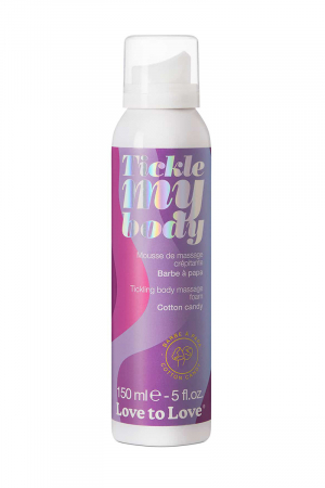 Mousse massage crépitante – barbe à papa - Vibromasse