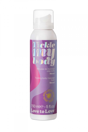 Mousse massage crépitante – monoï - Vibromasse