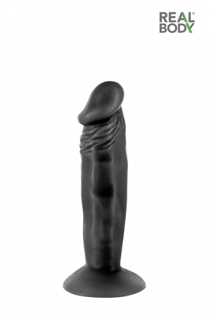 Gode réaliste 16 cm noir – Real Zack - Vibromasse