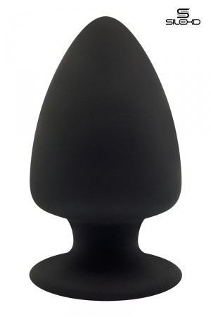 Plug anal The Original Model 1 noir 13 cm – SilexD - Vibromasse