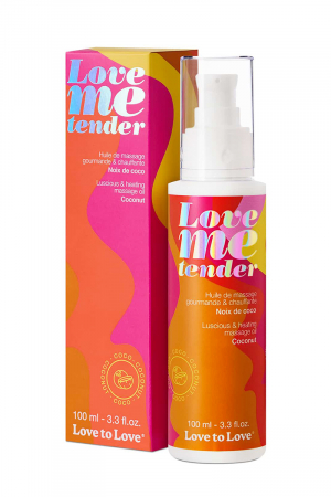 Huile de massage Noix de coco 100ml – Love to Love - Vibromasse