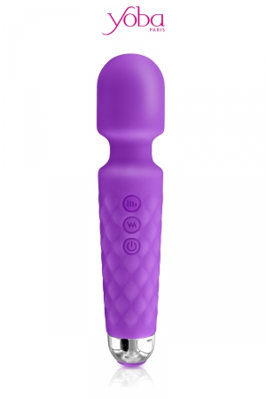 Vibro Love Wand rechargeable violet – Yoba - Vibromasse