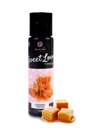 Lubrifiant comestible caramel toffee – 60ml - Vibromasse