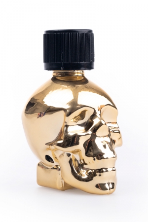Poppers Gold Skull Pentyl 24ml - Vibromasse