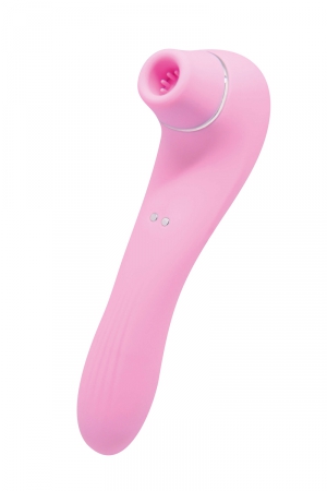 Stimulateur clitoridien Smooch rose – Wooomy - Vibromasse