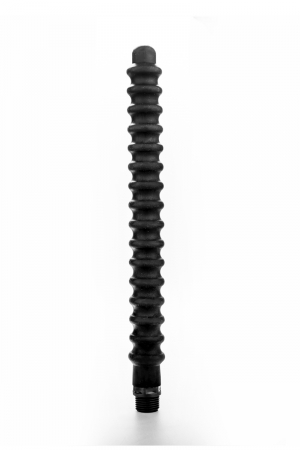 Douche anale silicone annelée 27 x 2 à 3 cm - Vibromasse