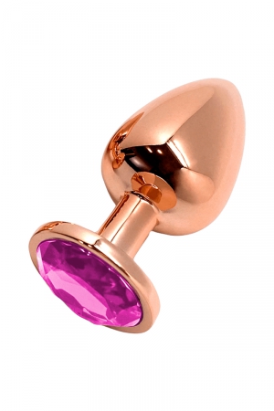 Plug bijou Tralalo rose M – Wooomy - Vibromasse