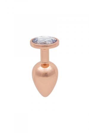 Plug bijou rose gold S – Litolu - Vibromasse