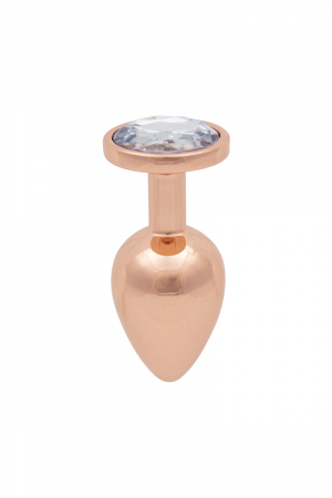 Plug bijou rose gold M – Litolu - Vibromasse