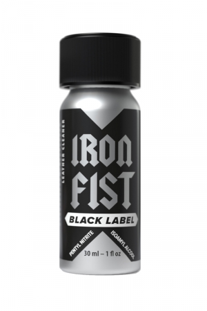 Poppers Iron Fist Black Label 24ml - Vibromasse