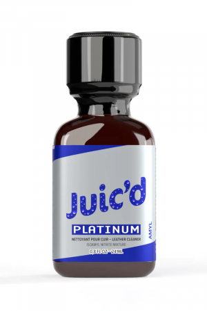 Poppers Juic&rsquo;D Platinum 24ml - Vibromasse