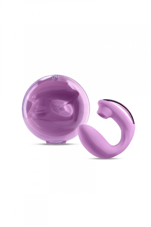 Double stimulateur Desire Euphoria – rose - Vibromasse