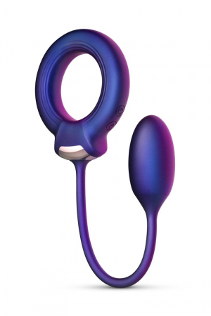 Cockring avec balle anale Eclipse – Hueman - Vibromasse