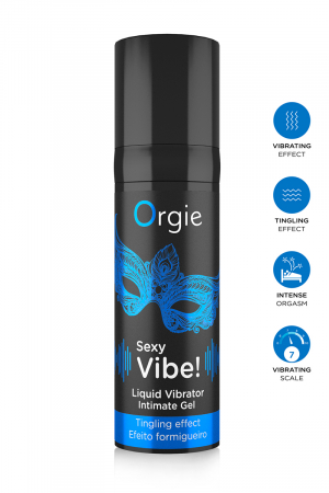 Gel d&rsquo;excitation Sexy Vibe Liquid Vibrator - Vibromasse