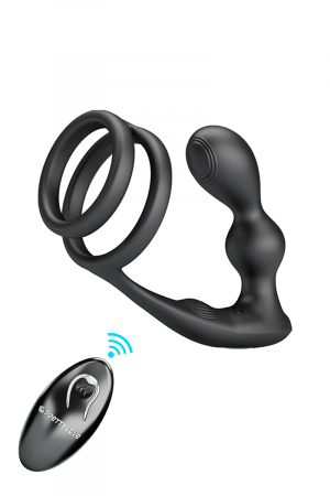 Stimulateur de prostate et cockring Marshall - Vibromasse