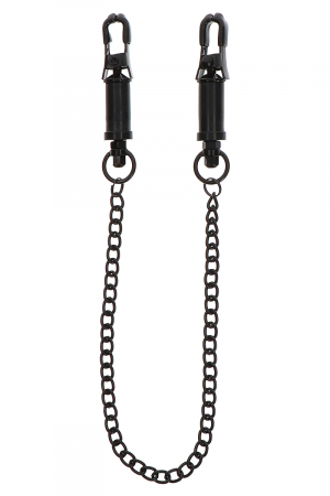 Pinces à tétons et chaine Taboom Heavy Duty Adjustable Clamps - Vibromasse