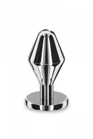 Plug métal Massive Steel Butt Plug – M - Vibromasse