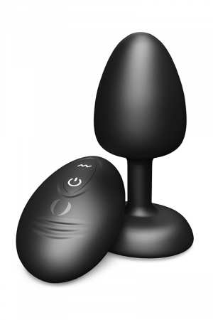 Plug anal vibrant télécommandé Geisha Plug Infinite M – Dorcel - Vibromasse