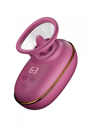 Pompe clitoridienne avec léchage et vibrations – She.E.O - Vibromasse