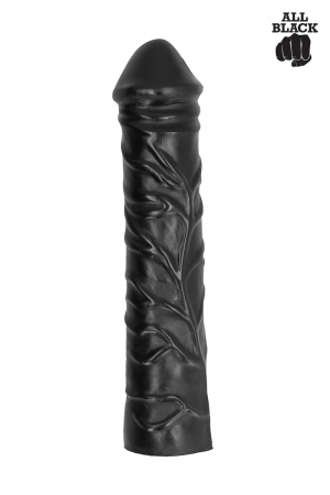 Gode XXL 33×6,5cm – All Black - Vibromasse