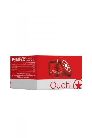 Bougie de massage orange sanguine 50g – Ouch - Vibromasse