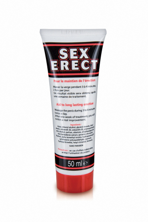 Crème développante Sex Erect - Vibromasse