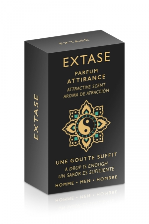 Parfum d’attirance Extase pour hommes - Vibromasse