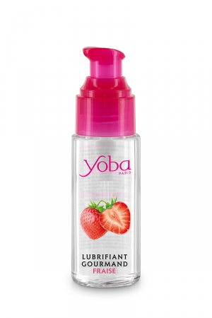 Lubrifiant parfumé fraise 50ml – Yoba - Vibromasse