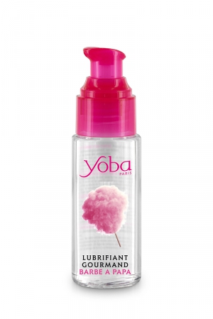 Lubrifiant parfumé barbe à papa 50ml – Yoba - Vibromasse