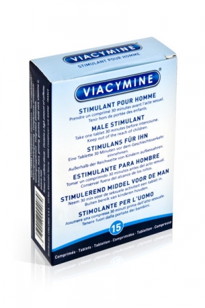 Viacymine homme 15 comprimés - Vibromasse
