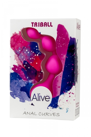 Plug anal Triball – rose - Vibromasse