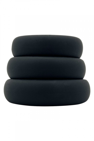 Kit 3 cockrings Sensual Pleasure Rings – Alive - Vibromasse