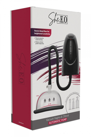 Pompe à vagin et clitoris automatique – She.E.O - Vibromasse