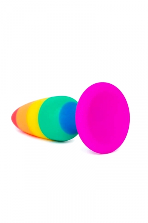 Plug arc en ciel Hiperloo M – Wooomy - Vibromasse
