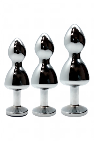 Plug bijou Lollypop rouge S – Wooomy - Vibromasse