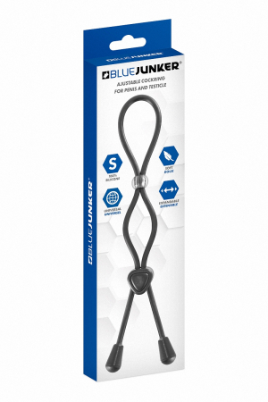 Cockring ajustable à double boucle - Vibromasse