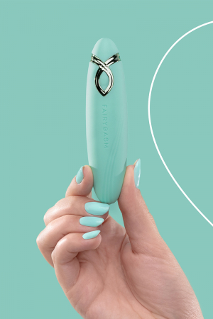 Vibro rechargeable PleasureArrow vert – FairyGasm - Vibromasse
