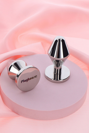 Plug métal Massive Steel Butt Plug – M - Vibromasse