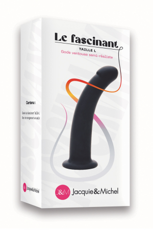 Gode ventouse Le fascinant taille L – Jacquie et Michel - Vibromasse